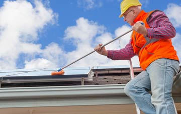 Wooperton soft wash roof cleaning